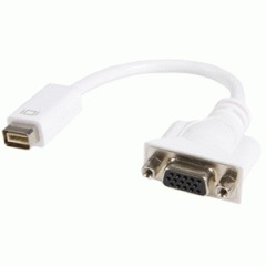 MINI-DVI TO VGA Display Adapter for Macbook